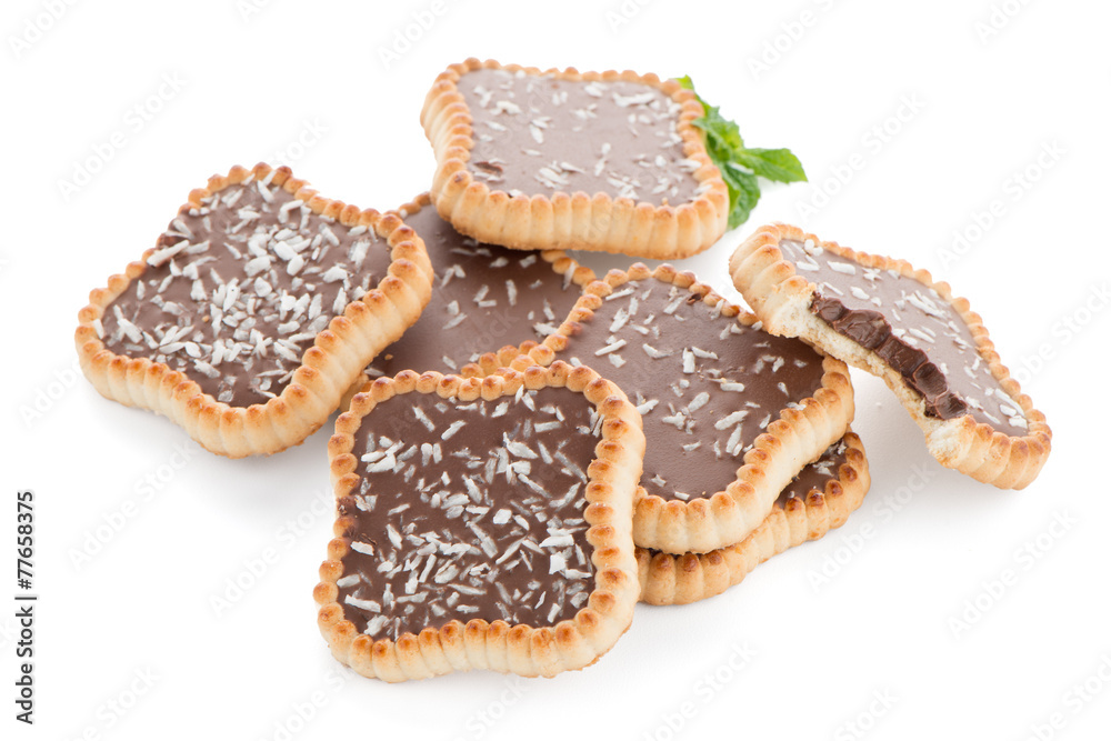 Chocolate tart cookies