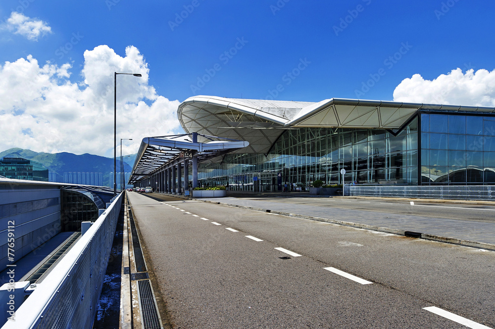 the scene of airport building in china the scene of airport building in china