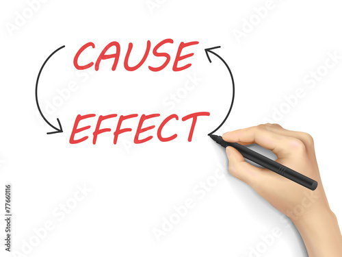cause and effect written by 3d hand