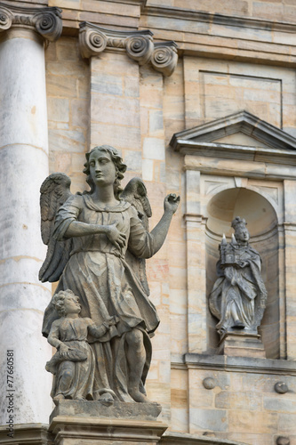 Statues near Kloster Michelsberg (Michaelsberg)