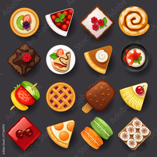 dessert icon set-2