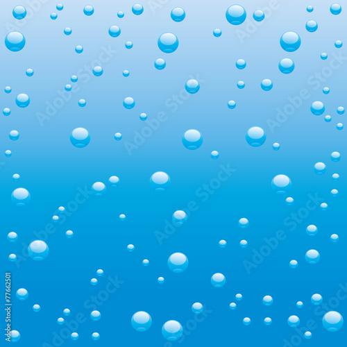 Vector background. Bubbles.