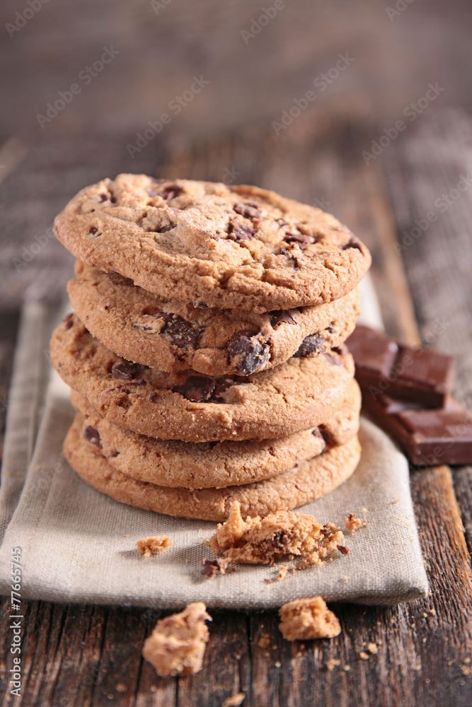 Fototapeta premium chocolate chip coookies