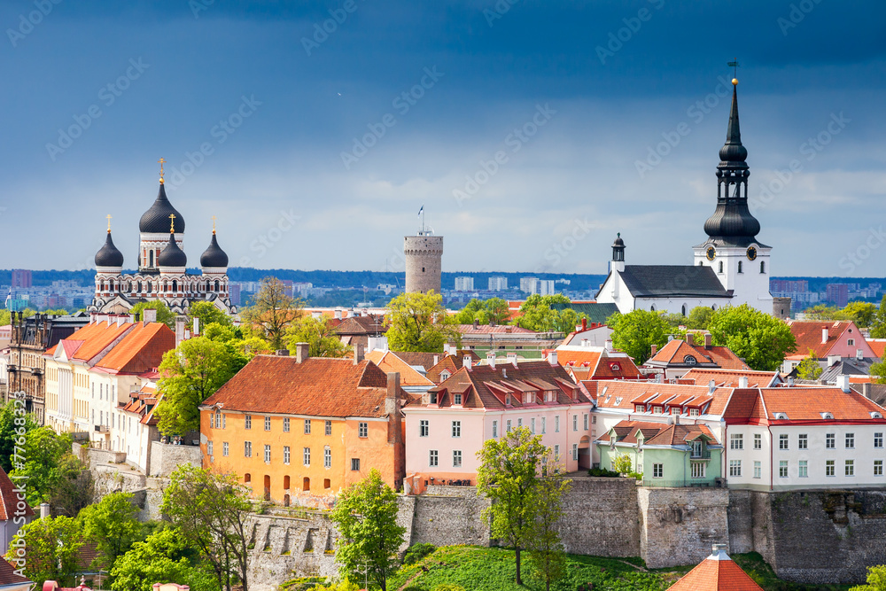 Cityscape of Tallinn. Estonia Cityscape of Tallinn. Estonia