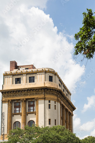 Gold Trim on Old Shriners Temple photo