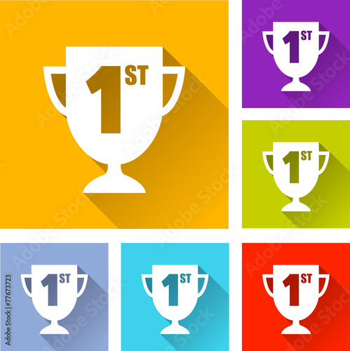cup of winner icons