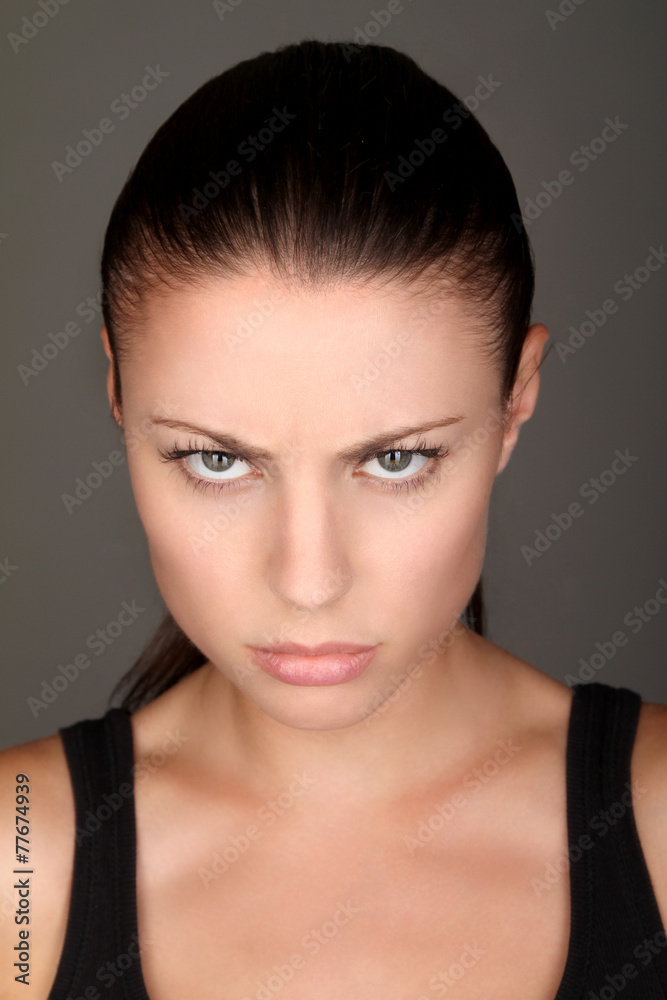 Unzufriedene Frau Unzufriedene Frau