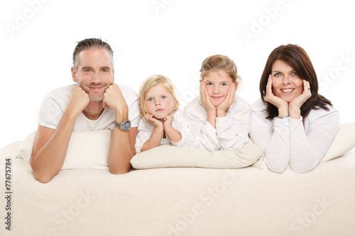 Glückliche Familie