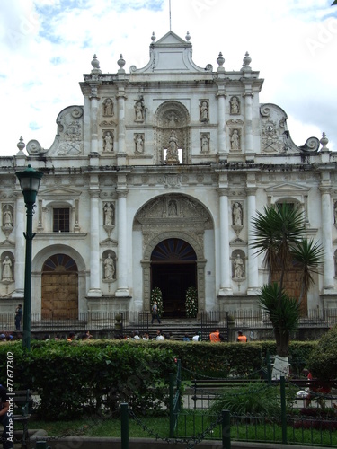 Fachada de la Catedral de San Jose, Antigua