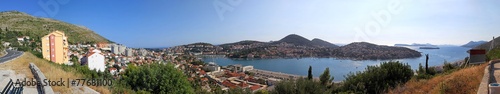 Dubrovnik port panorama
