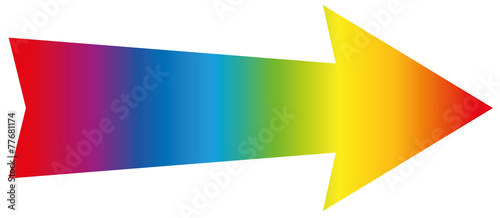 Arrow Rainbow Colored