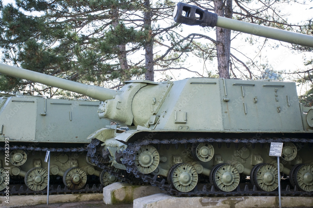 Old soviet tanks