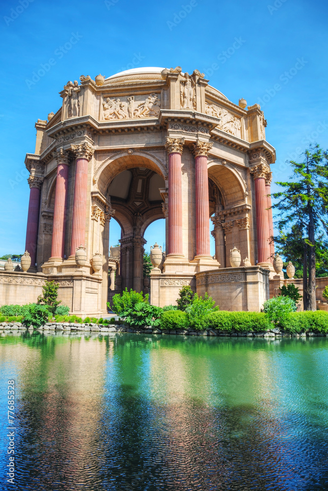 The Palace of Fine Arts in San Francisco