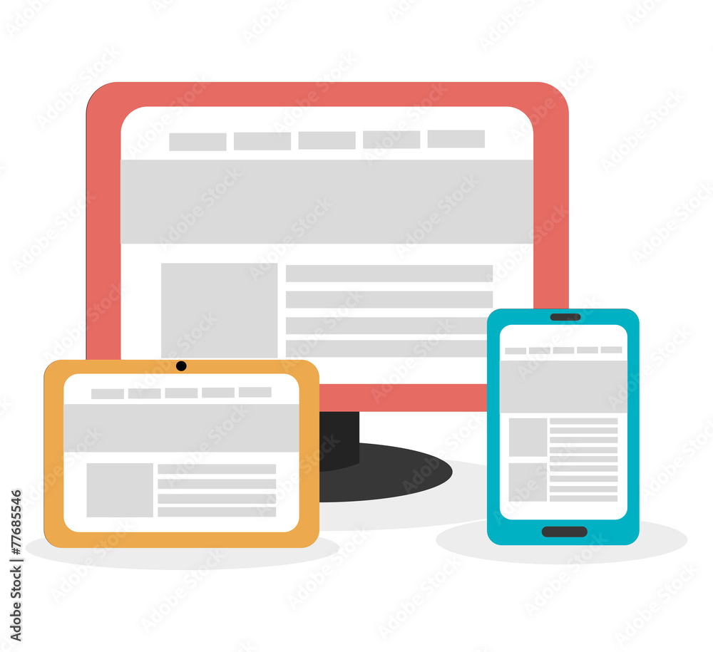 Technology design, vector illustration.