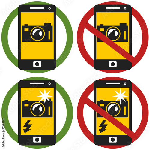 Photos, smart phone camera signals