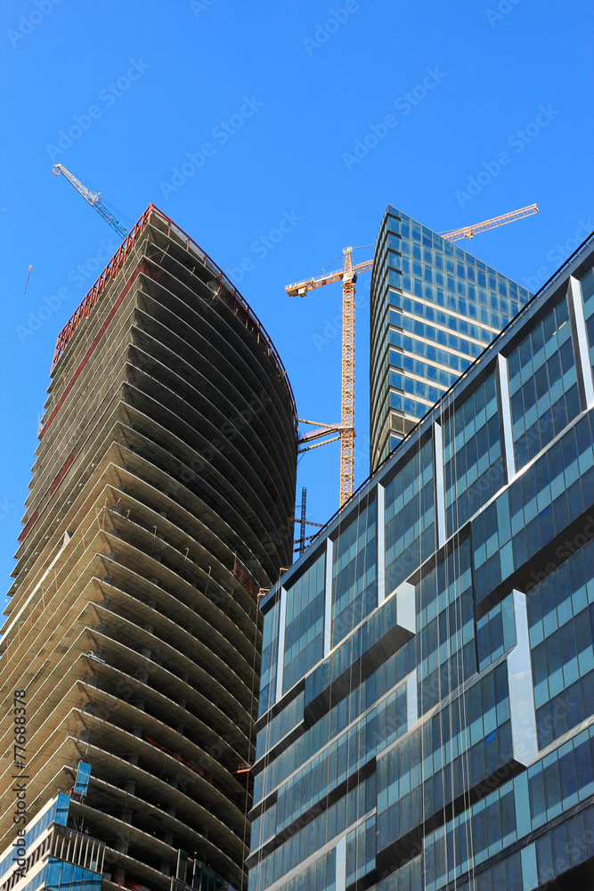 commercial buildings construction site commercial buildings construction site