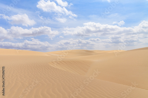 Sand desert in Viana Boavista  Cape Verde