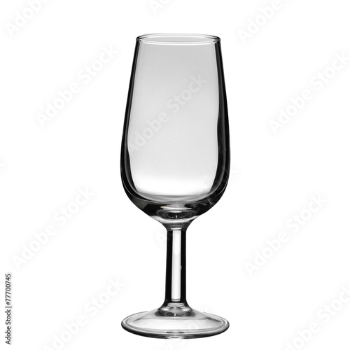 empty sherry glass