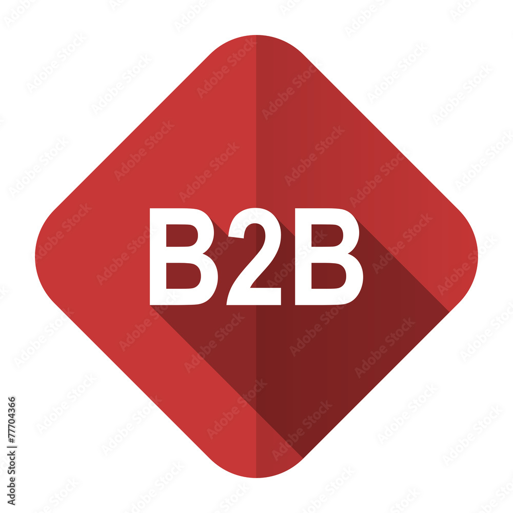 b2b flat icon
