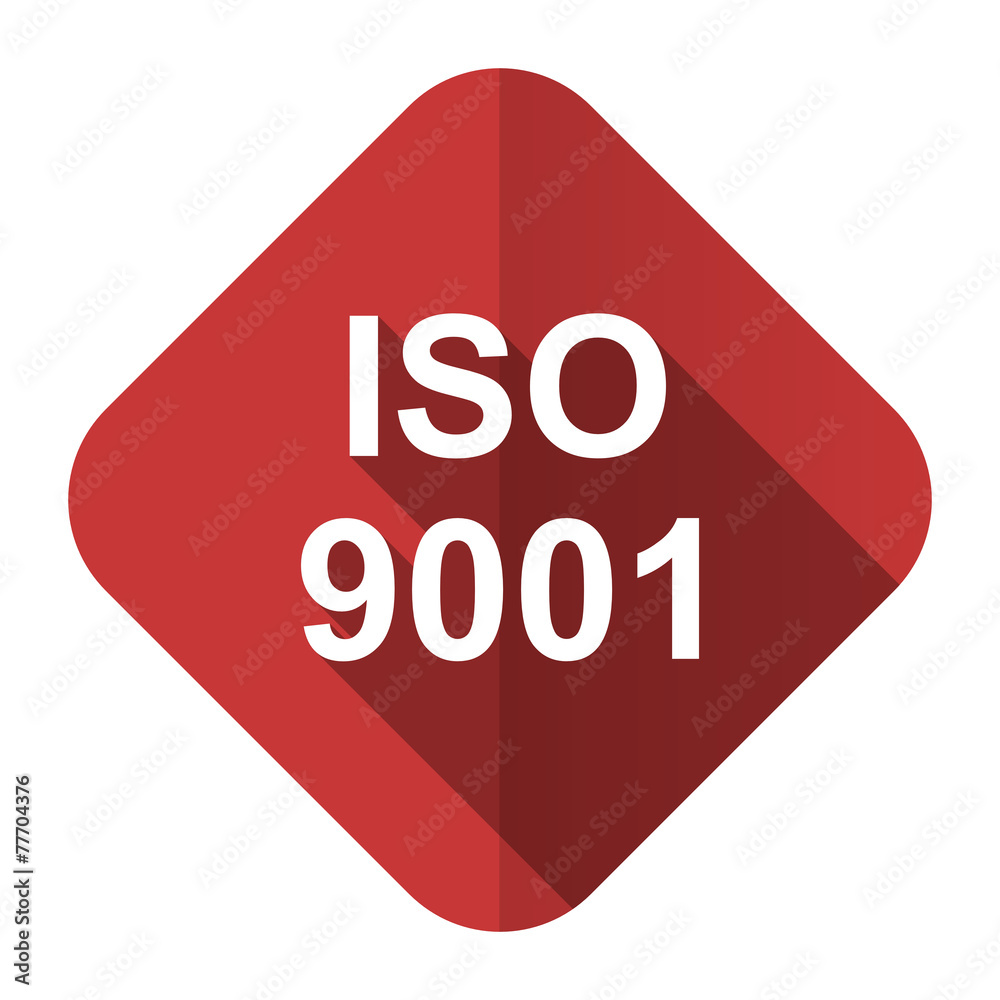 iso 9001 flat icon iso 9001 flat icon