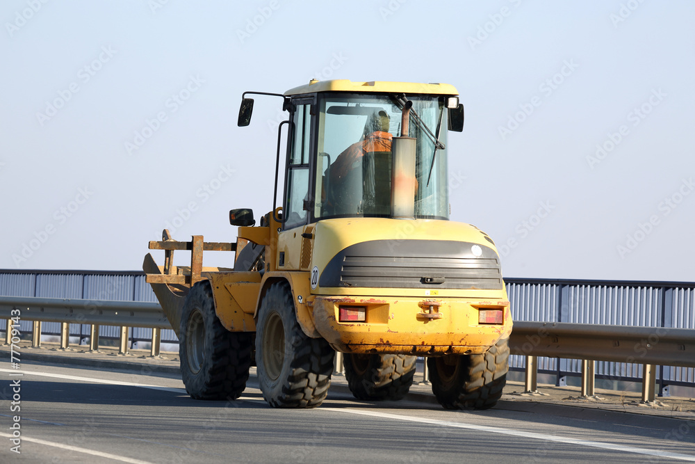 dozer on the road dozer on the road
