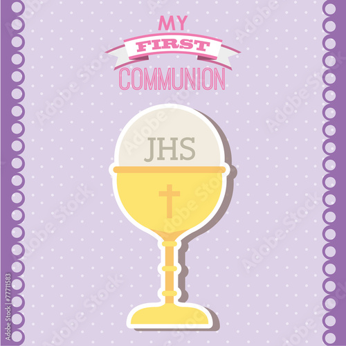 my first communion