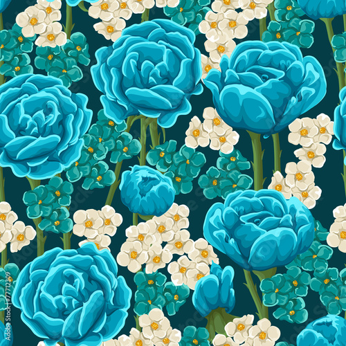 Floral seamless pattern