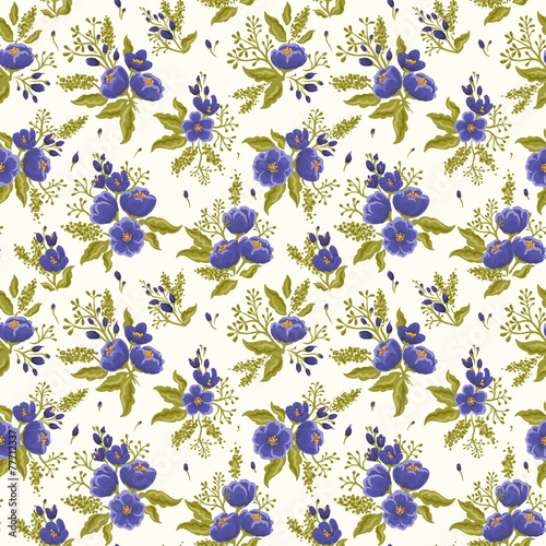 Floral seamless pattern