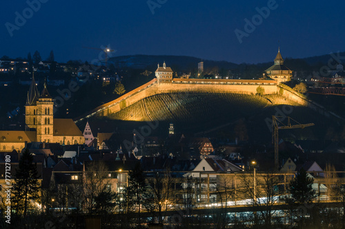 Esslingen bei Nacht photo