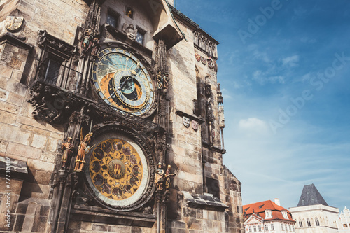 Astronomical Clock In Prague, Czech Republic