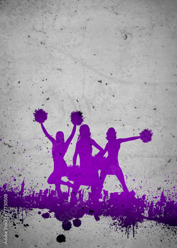 Cheerleader background