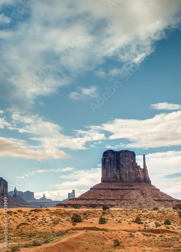 Monument valley landscape USA western