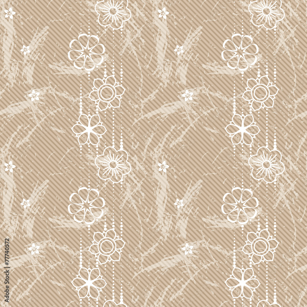 Obraz premium Colorful Flower Pattern