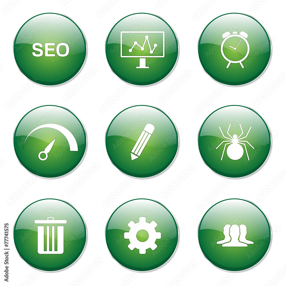 SEO Internet Sign Green Vector Button Icon Design Set 8 SEO Internet Sign Green Vector Button Icon Design Set 8