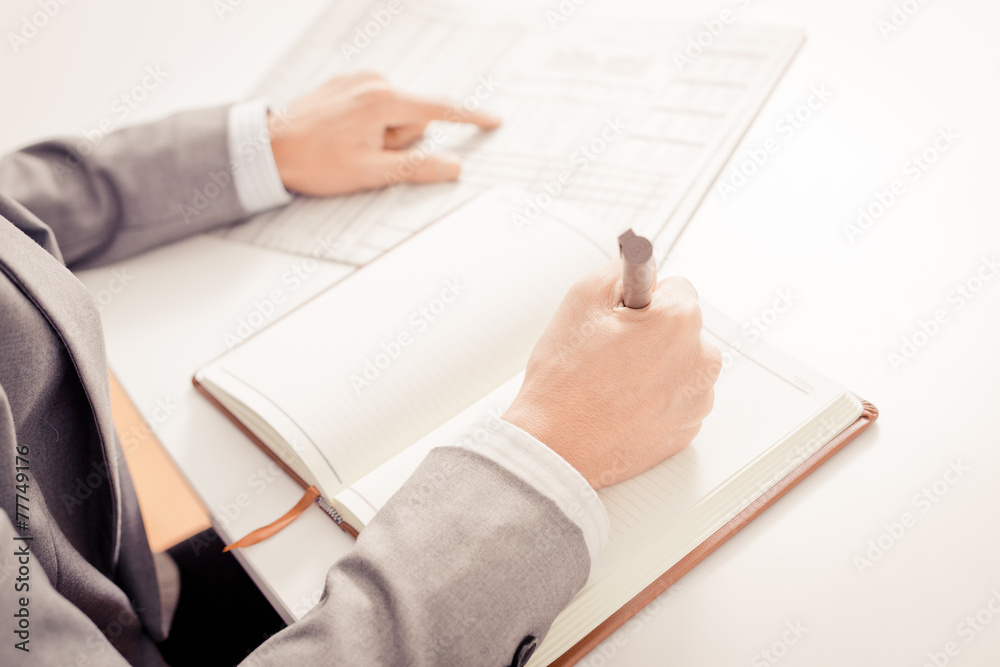Man Analysis Business. Accounting Man Analysis Business. Accounting