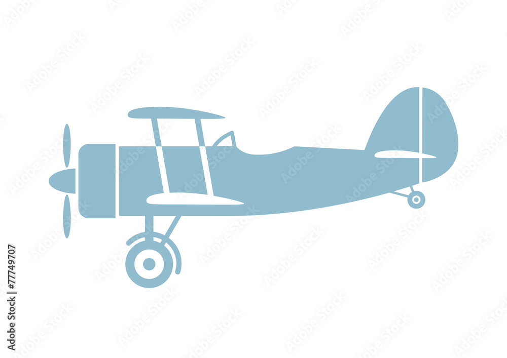 Aircraft vector icon