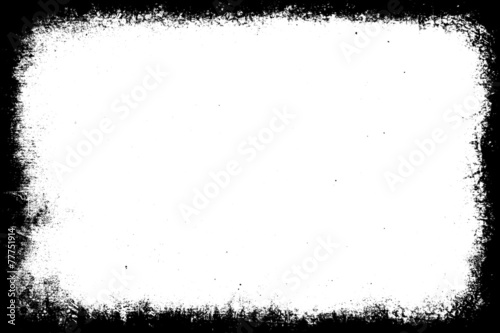 Obraz na płótnie Grunge frame - Creative background with space for your design w salonie