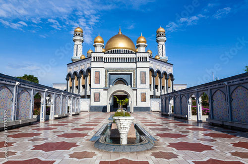Jame'asr Hassanil Bolkiah Mosque in Bandar Seri Begawan, Brunei
