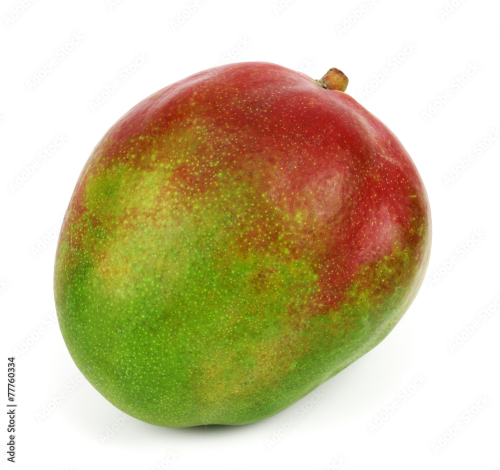 Red Mango isolated on white background Red Mango isolated on white background