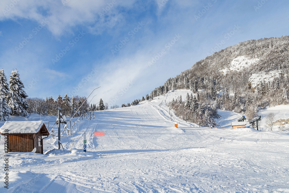piste de ski piste de ski