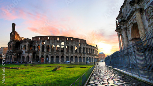 Canvas Print Italie - Rome