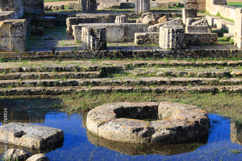 acropoli di selinute antica città greca trapani sicilia photo