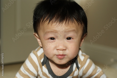 Determined Baby