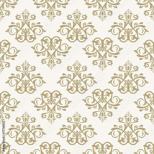 Damask Seamless Vector Pattern