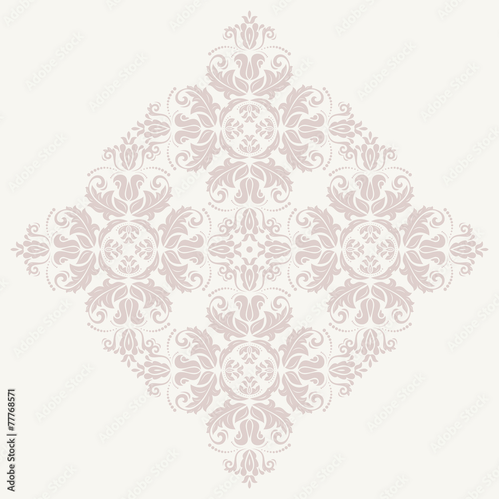 Orient Abstract Vector Pattern