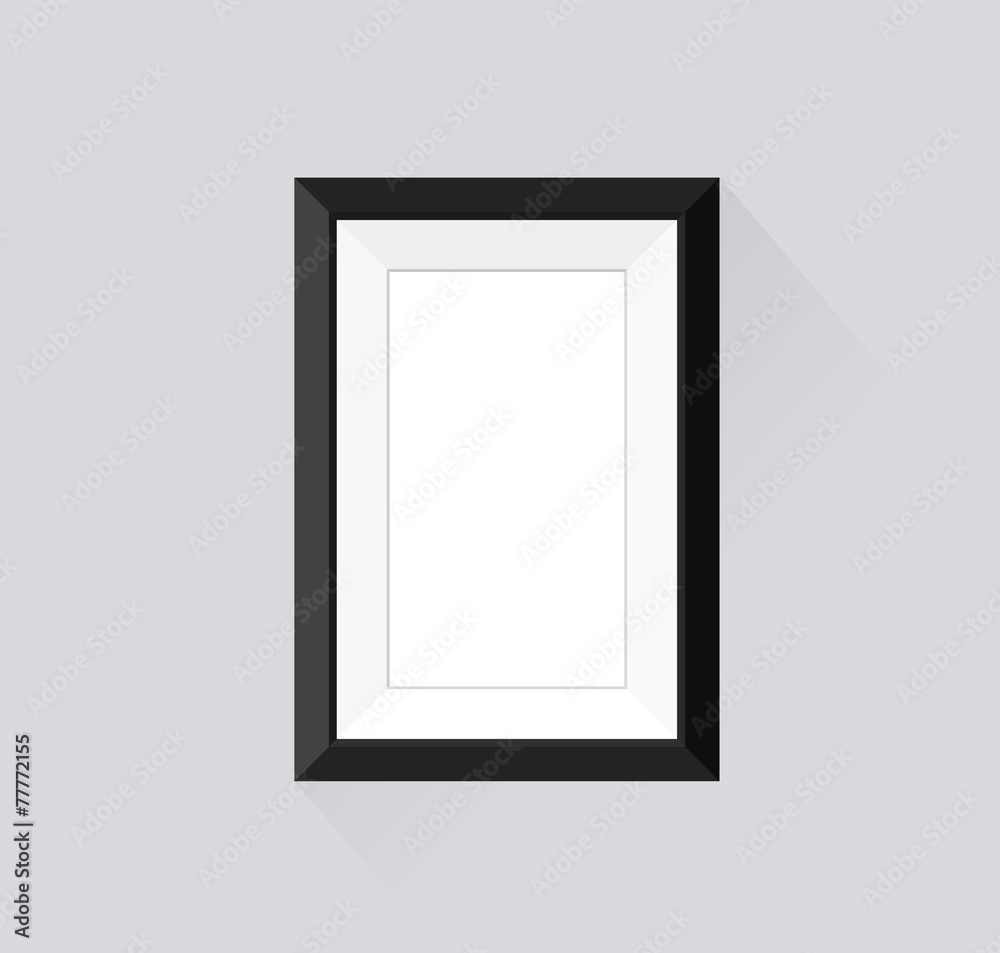 Frame with black border for business exhibition portfolio. Frame with black border for business exhibition portfolio.