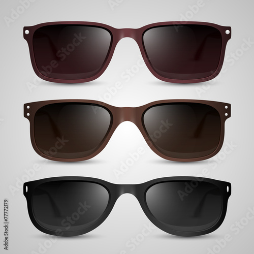 Sunglasses. Vector