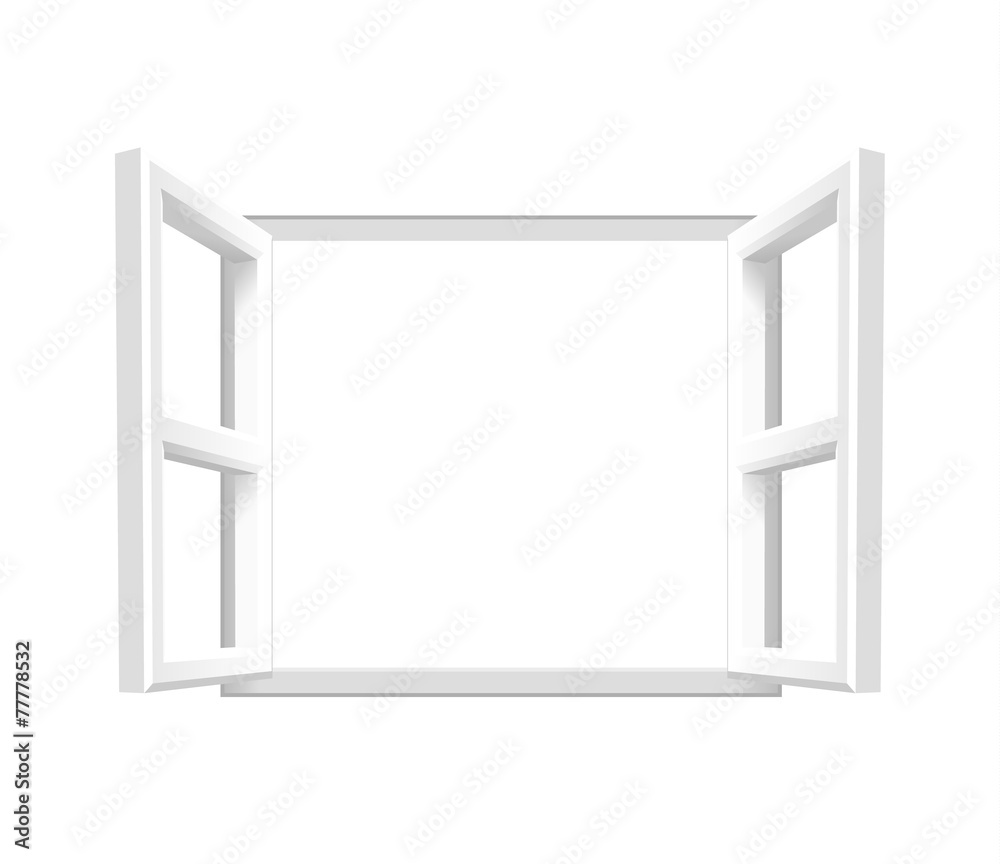 Plain White Open Window — Add your own image or text. Vector illustration of an open window.
Plain White Open Window — Add your own image or text. Vector illustration of an open window.