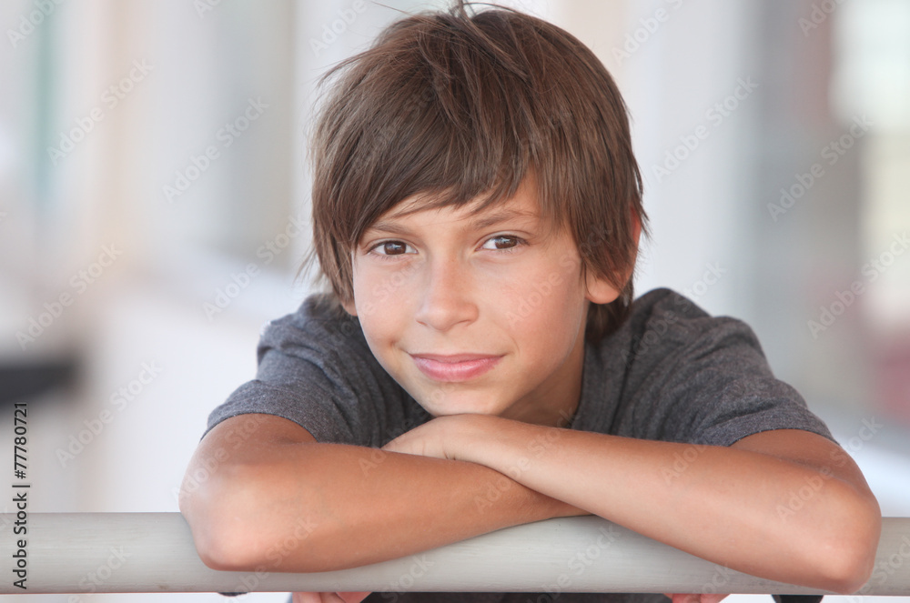 portrait of a happy boy outdoors portrait of a happy boy outdoors