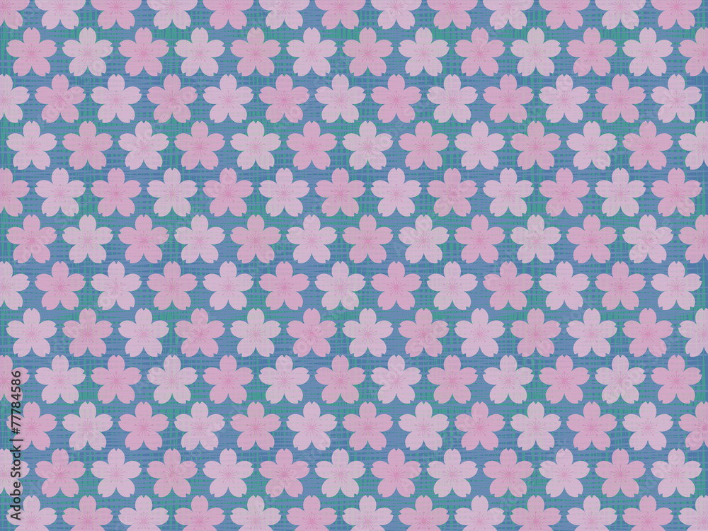テキスタイル 桜2 テキスタイル 桜2